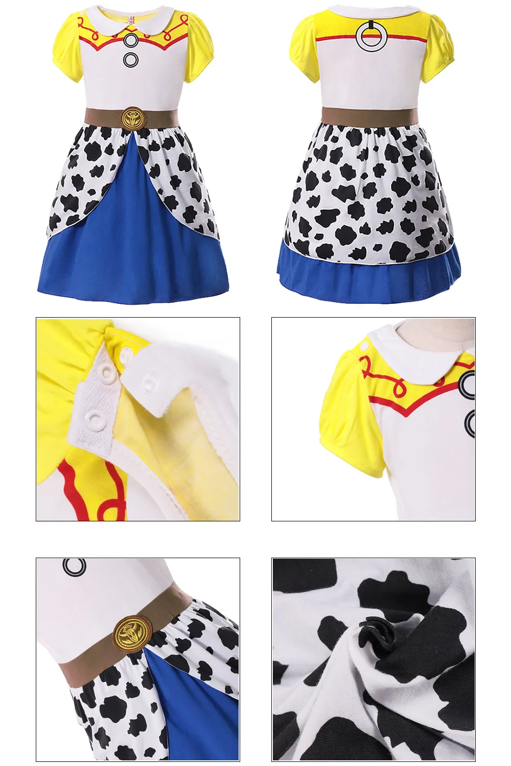 Toys Story 4/платье для девочек; костюмы принцессы; маскарадные костюмы с Микки Маусом Ариэль Белль; халат Нэнси; Моана; Белоснежка; Эльза; Анна; одежда