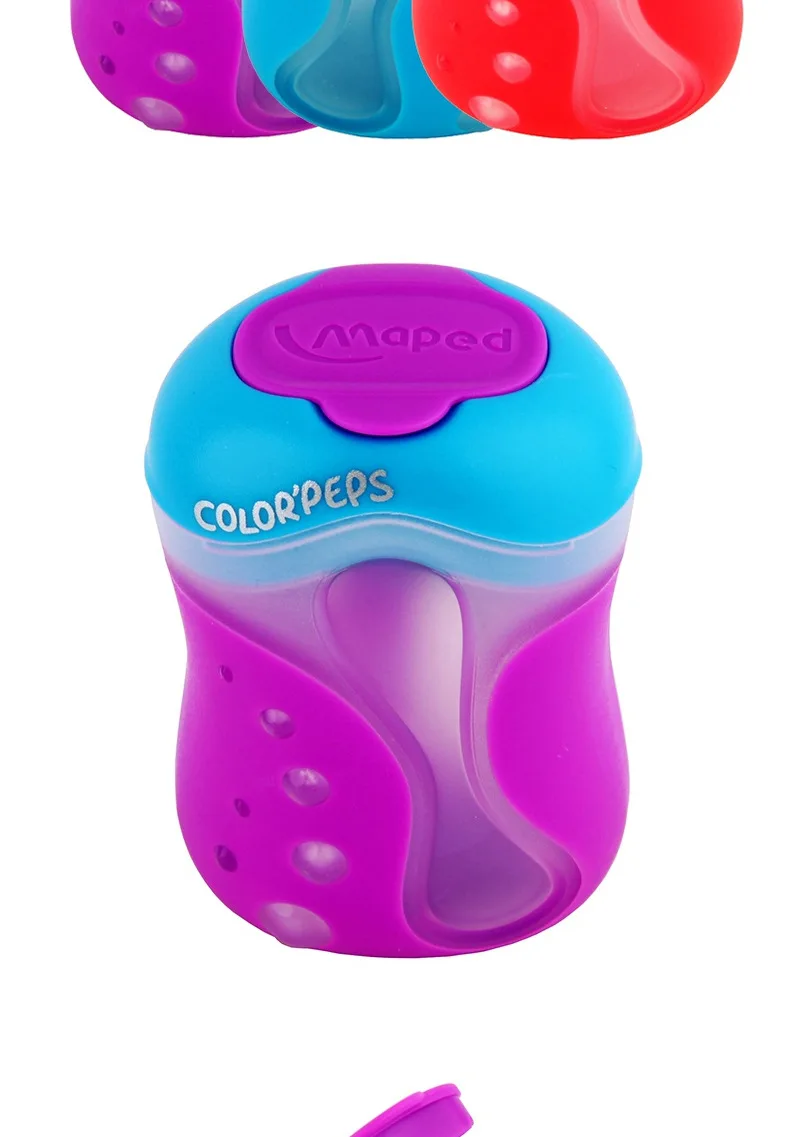 MAPED точилка для карандашей с круглым носком, разные цвета CH043110