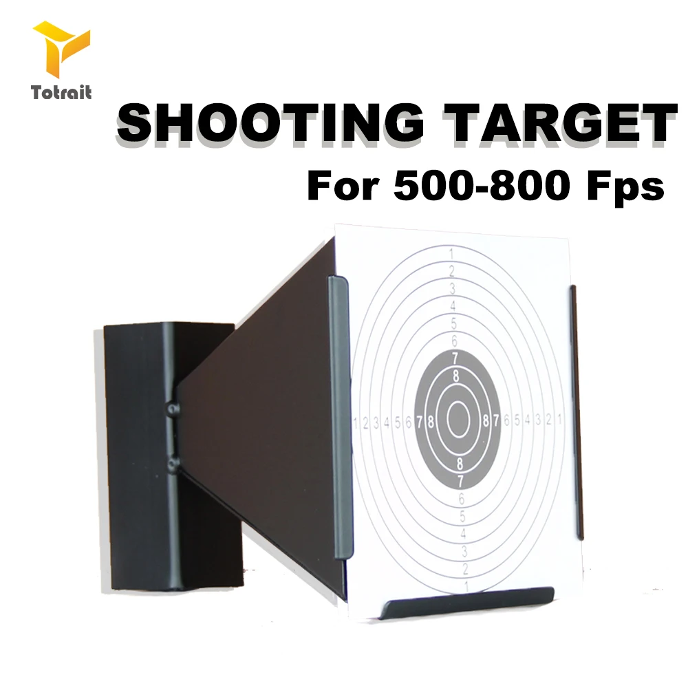 

Airsoft 800 Fps Steel Trap Pellet Gun Target Shooting Targets Cone Designed Avaliable Wall Mounted For Indoor Outdoor Shooting