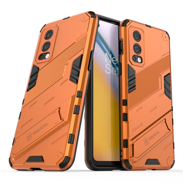 Cover Oneplus Nord 2 5G Case For Oneplus Nord 2 5G Capas PC Bumper Kickstand Back Cover For Oneplus Nord N200 2 5G Fundas
