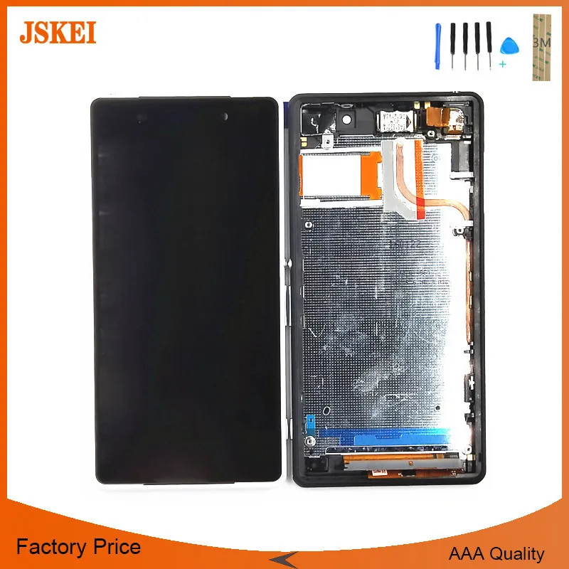 5 2 дюймовый 3G для Sony Xperia Z2 D6502 D6503 D6543 L50W ЖК дисплей с кодирующий преобразователь
