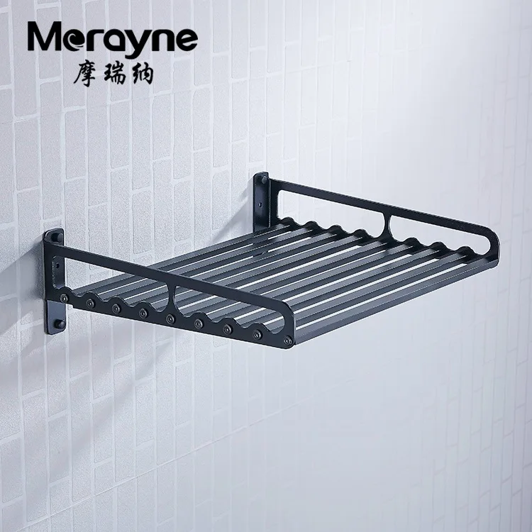 

Black And White with Pattern Alumimum Microwave Oven Rack Wall Hangers Kitchen Shelves Wei Oven Support Hardware Bracket a Gener