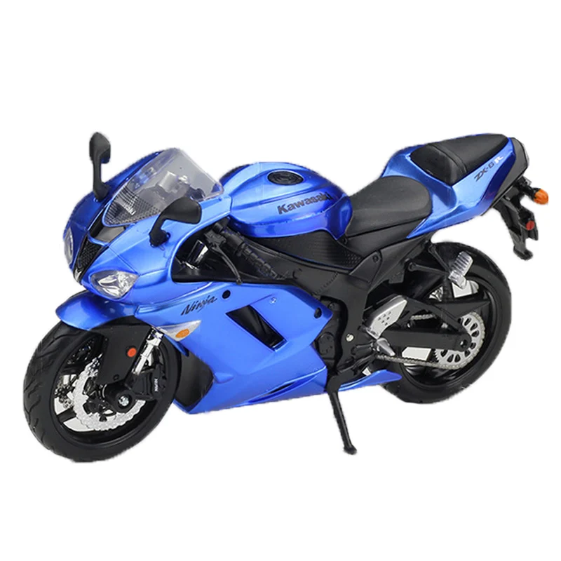 Maisto 1/12 Kawasaki ZX-6R мотоцикл литье под давлением дисплей Модель игрушки для детей мальчиков и девочек