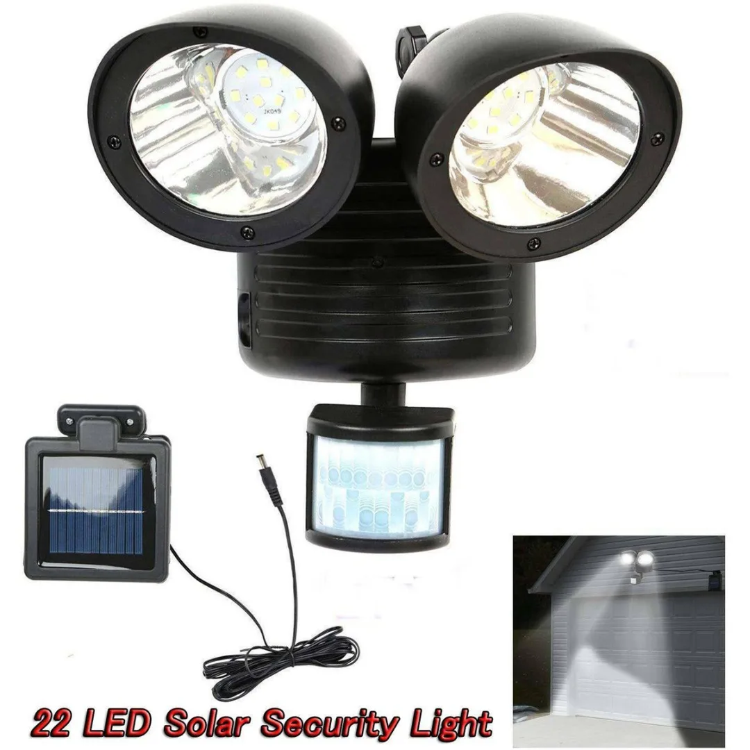

22 LED PIR Detector Solar Security Lamp Solar Spot Light Motion Sensor Floodlight for Garden Yard Outdoor Lighting