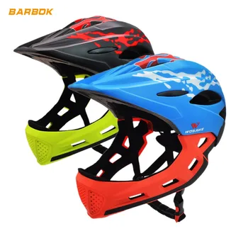 

WOSAWE Kids Motorcycle Helmets 50-53cm Head Protection Riding Safety Caps Bicycle Sports Scooter Cycling Helmet Protective Gear