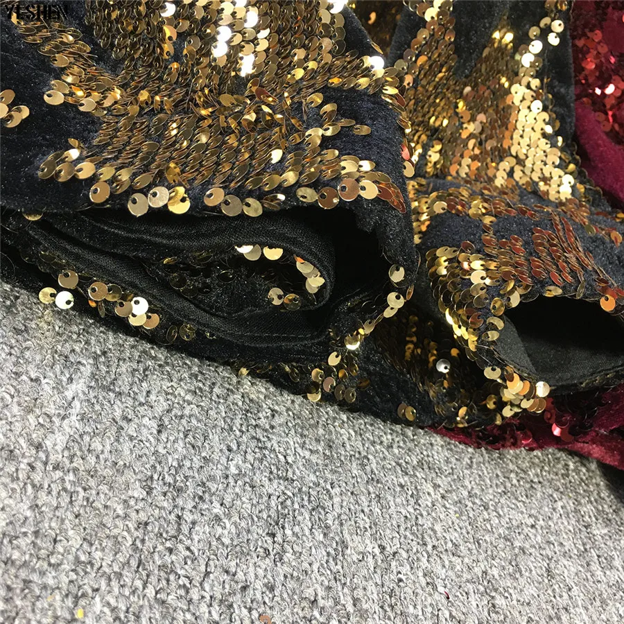 Velvet African Dresses for Women sequins Africa Dress African Clothes Fashion Evening Long Maxi Dress Robe Africaine Femme 2019 15