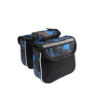 

Outdoor Tourism Bicycle Waterproof Tube Saddle Bag Frame Bag Cycling Bike Tube Pouch Sports Tool Bag Accessories