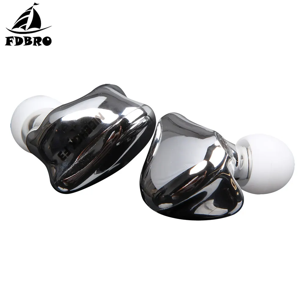 HiFi F3 Flagship Planar Drive Unit+1BA+1DD 3 Hybrid In Ear Earphone Detachable Metal Headset 5-axes CNC Process | Электроника