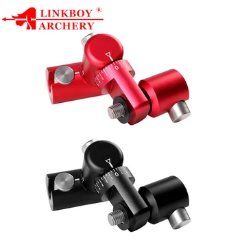 

Linkboy Archery Compound Bow Rod Stabilizer Adjustable Archery Single Sided V-Bar Quick Disconnect for Outdoor Hunting Shooting