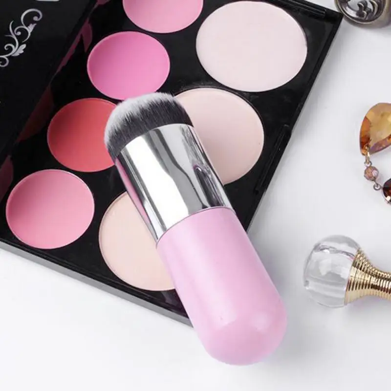 5 цветов пухлый Пирс Кисть для макияжа большая круглая головка основа мягкая