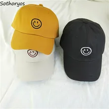Бейсбольные кепки для женщин, для отдыха, универсальные, в Корейском стиле, Harajuku, пара, уличная одежда шляпа, Женская Милая Вышивка, для студентов, Ulzzang Chic