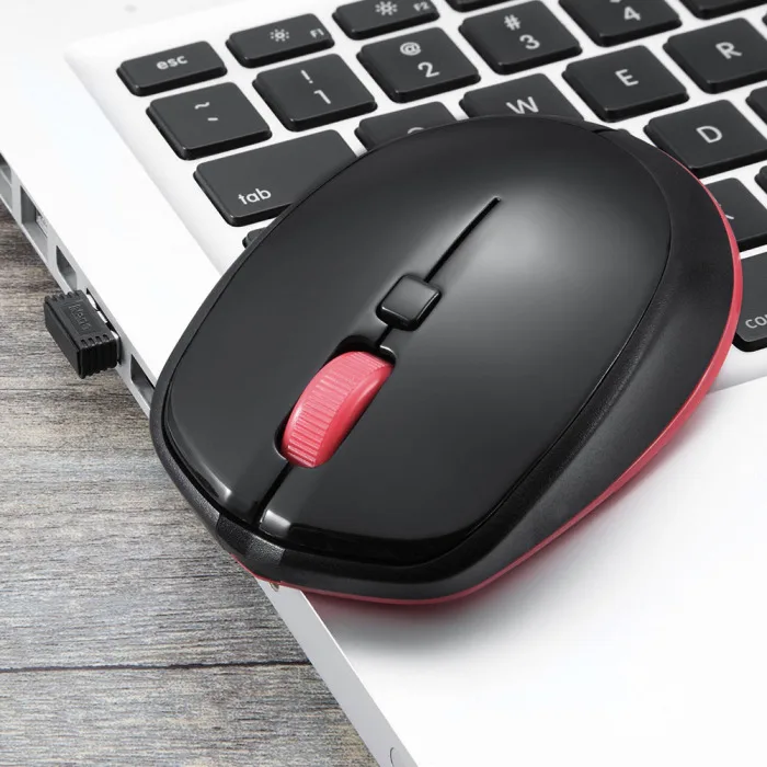 Беспроводная мышь с Bluetooth 2400 dpi, 4 кнопки, перезаряжаемая оптическая мышь для ноутбука, ПК, игровая DQ-Drop