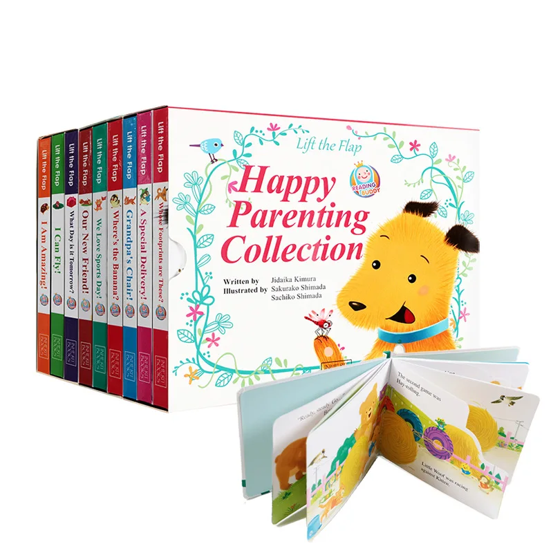 

English Original Picture Book Jabber 9 This Parent And Child Children Baby ENLIGHTEN Looking through Switch Book Support Point R