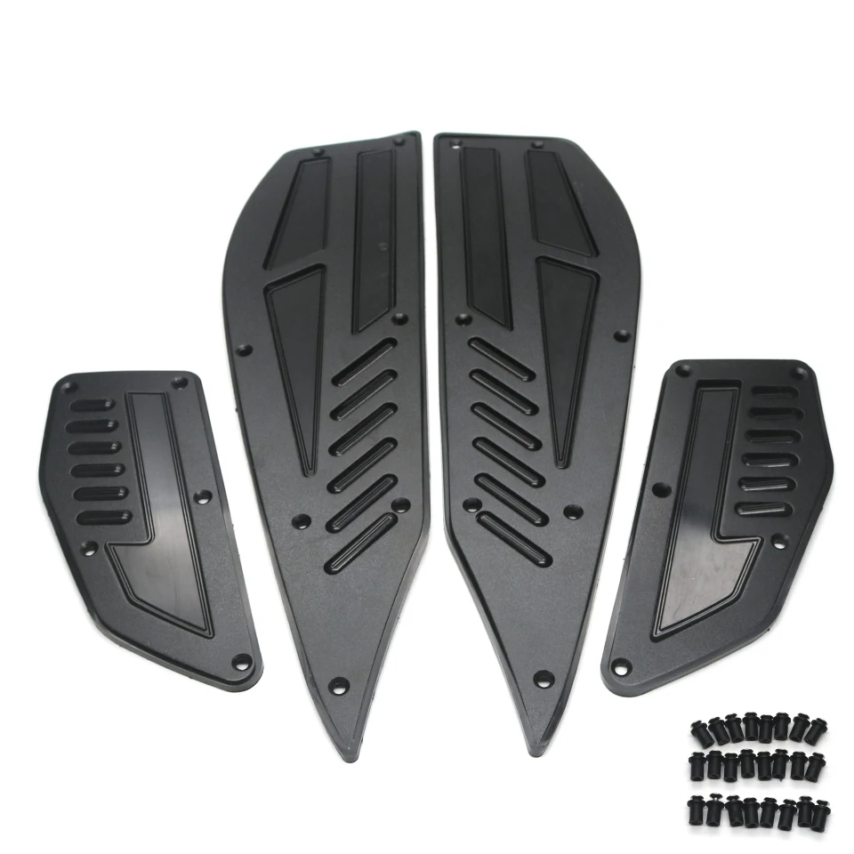 Педали для мотоцикла из алюминиевого сплава для Yamaha XMAX 300 X-MAX 250 300 ЧПУ Алюминий подножки коврик для ног