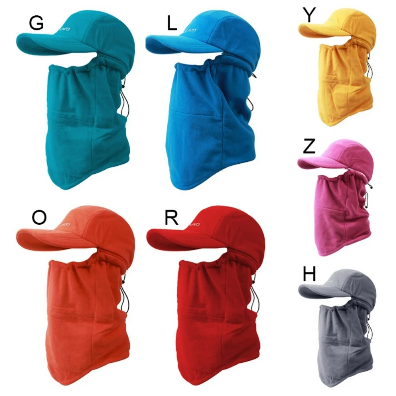 

Thicken Winter Cycling Face Mask Unisex Bicycle Motorcycle Riding Full Face Cover Snowboard Mask Scarf Fleece Cap