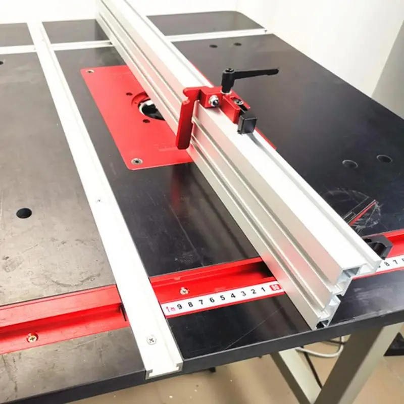 Алюминиевый сплав Т-треки слот Торцовочная дорожка безопасность и надежность легкий торцовочный бар слайдер стол пила Калибр стержень 400x45x12,8 мм