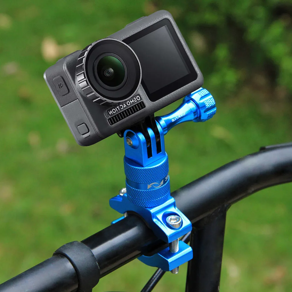 Bicycle Mount Bike Handlebar Seatpost Tripod Holder Clamp For DJI OSMO Action Camera Adapter Bracket Accessory