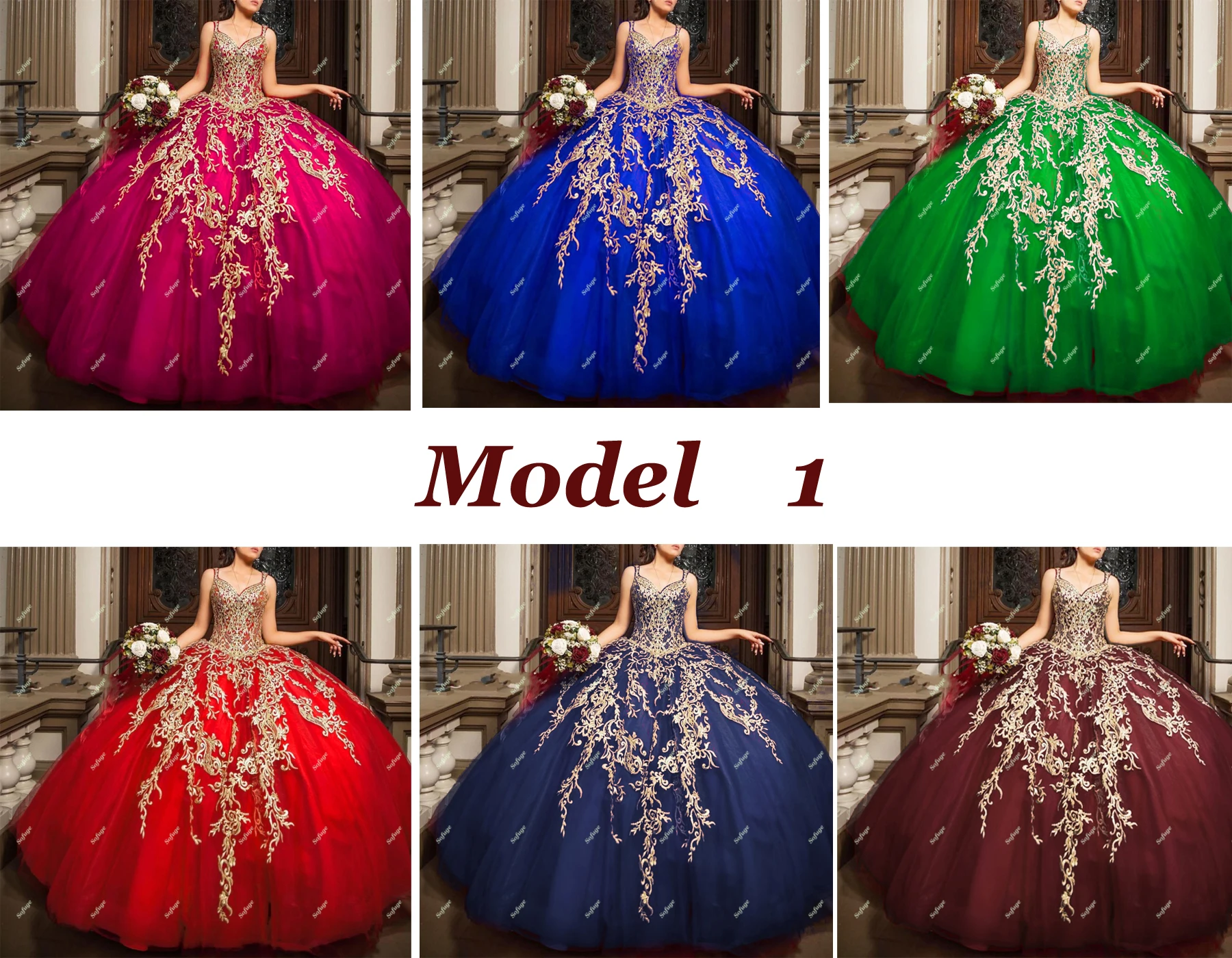 Red Tulle Appliques Ball Gown Puffy Pleat Quinceanera Dresses Corset Back Vestido 15 Anos Festa Graduation Plus Size quinceanera dresses