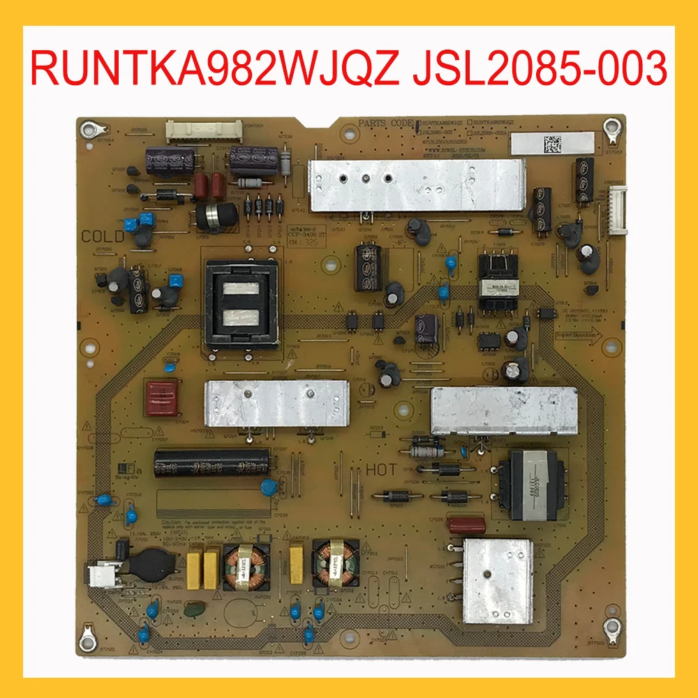 RUNTKA982WJQZ JSL2085 003 источник питания для острых LCD 40NX116A 40DS30A. .. Плата поддержки ТВ