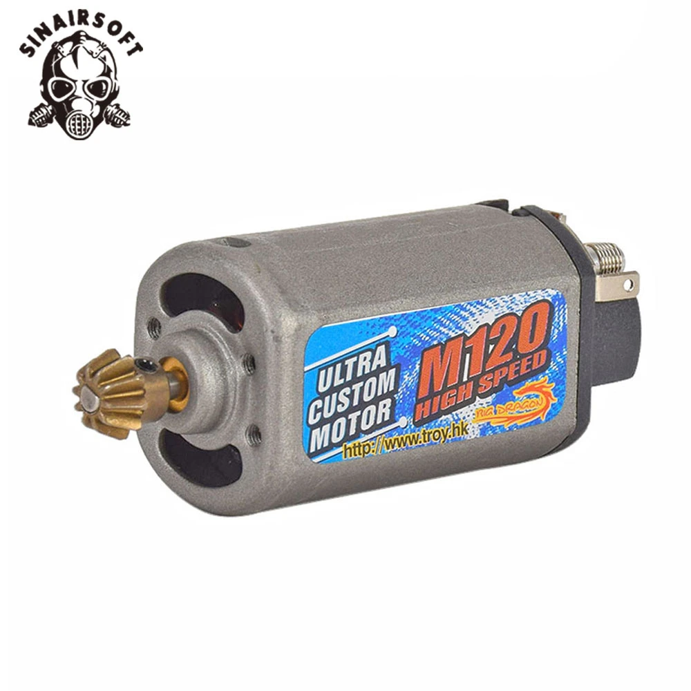 

BD M120 High Speed Motor Electric Motor Machinery Short Axis Fit AK For Airsoft Paintball Hunting Accessories