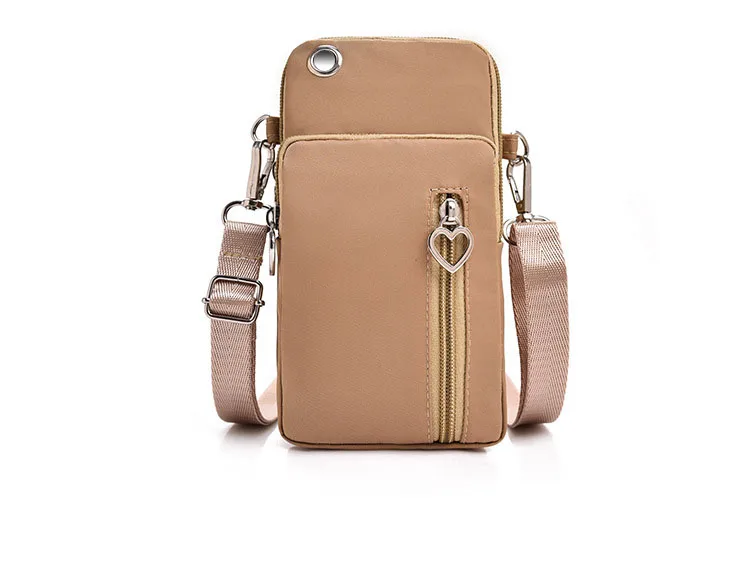 Universal Mobile Phone Bag For Samsung/iPhone/Huawei/HTC/LG Case Wallet Outdoor Sport Arm Purse Shoulder Bag Women Phone Pouch