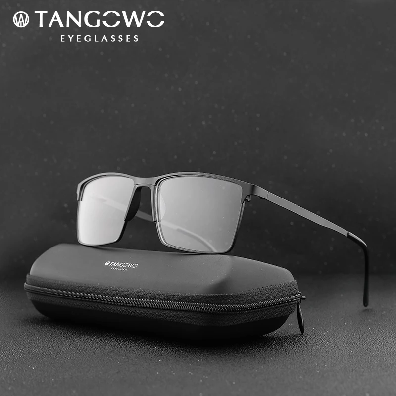 

TANGOWO Men Eye Glasses Frame Clear Lens Eyewear Optical Frames Spectacle Frames Myopia Eyewear Men Glasses Frame Optical