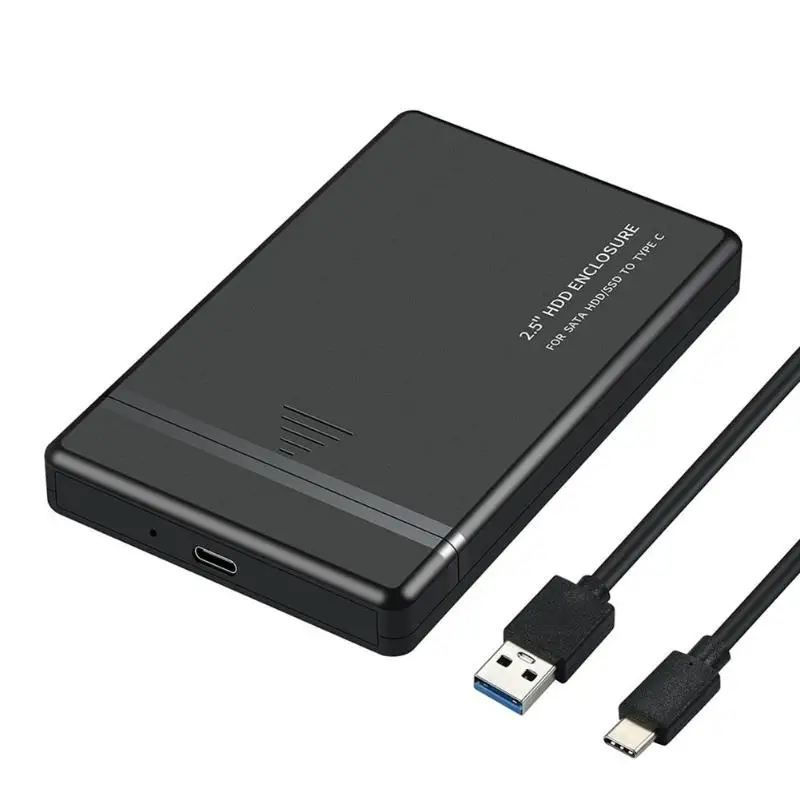 VKTECH 2,5 дюймовый жесткий диск, SSD, корпус 480 Мбит/с жесткий диск коробка USB2.0/USB3.0/TYPE C Мобильный Внешний чехол для ноутбука