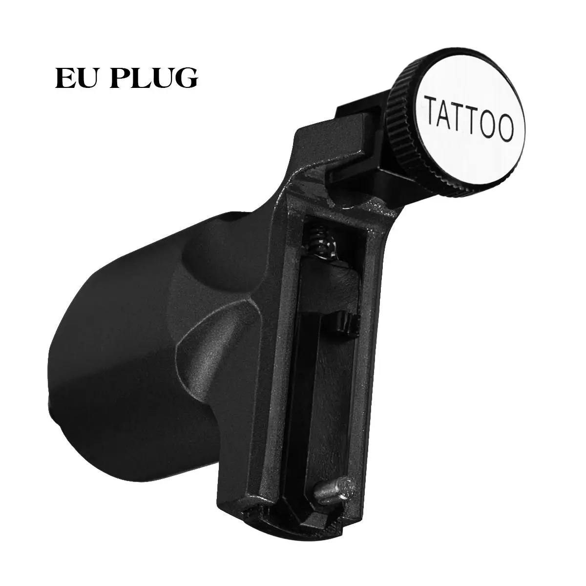 EU Complete Zeus Tattoo Kits Professional Tattoo Machine Guns Color Wheel Exercise Training Accessories Power Supply Kit Beginner - Color: EU