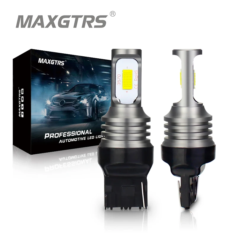СВЕТОДИОДНЫЙ Автомобильный Фонарь 2x T20 7440 W21W 7440A SRCK яркий задний фонарь стоп