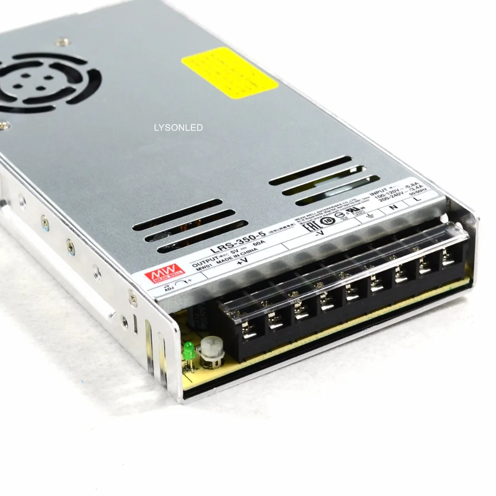 Высокое качество Тайвань MeanWell тонкий LRS 350 5 5V60A импульсный источник питания