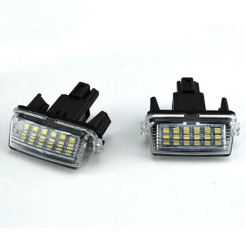 

Auto License Plate Lights For Toyota Camry Highlander Exterior 2pcs Car