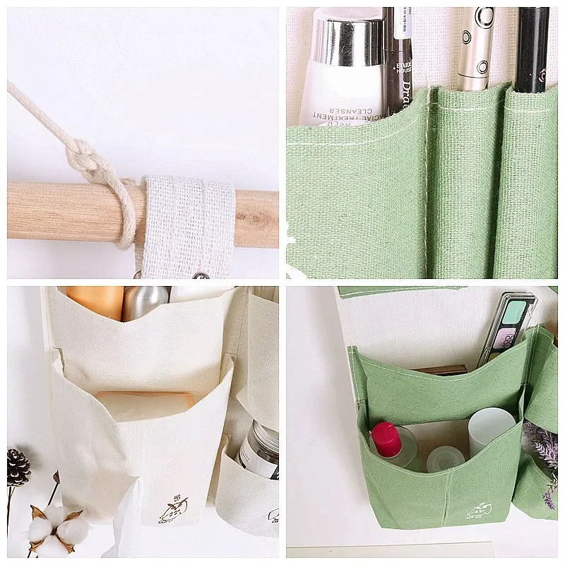 7 Pockets Hanging Bag Linen Storage Organizer Closet Wall Hanging Bags Wardrobe Cosmetic Organizer Pouch Mounted Jewelry 7 Pockets Hanging Bag Linen Storage Organizer Closet Wall Hanging Bags Wardrobe Cosmetic Organizer Pouch Mounted Jewelry