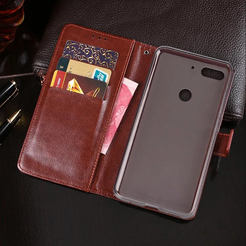 Чехол книжка для lenovo K5 Note 2018 кожаный чехол телефона L38012 чехлы