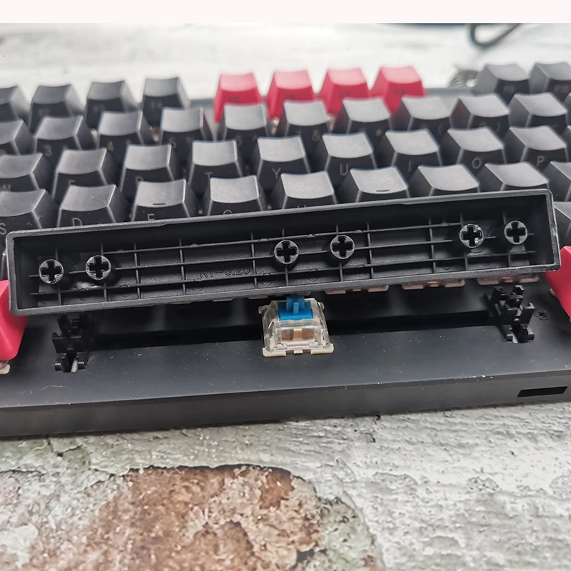 104 IDOBAO Oem профиль боковая печать Pbt колпачки для ключей черный и красный цвет ANSI