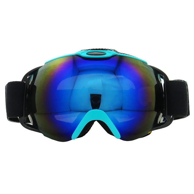 US $9.99 Ski Snowboard Goggles Anti-Fog Mask Glasses Double Layers HD Lens UV400 Skiing Goggles Snow Adult W