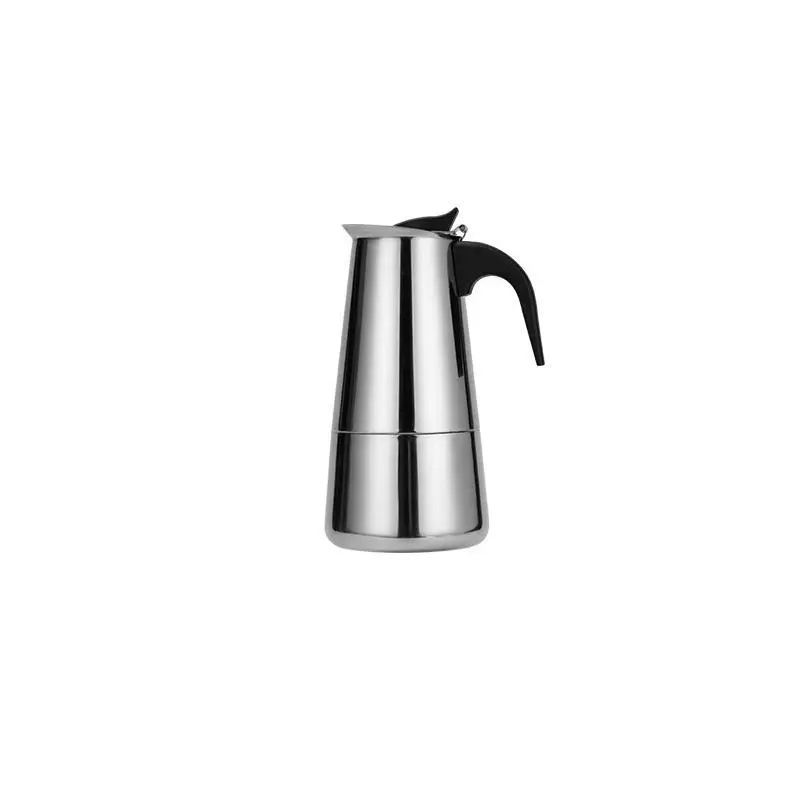 Перколятор, Кофеварка Moka, эспрессо, Кофеварка, горшок, плита, инструмент, фильтр, Перколятор, латте, пианино, хлопок, Filtro, кофе - Цвет: 100ml
