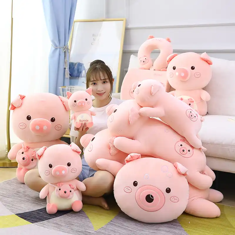かわいい豚のおもちゃ素敵なソフトぬいぐるみ貯金箱ぬいぐるみかわいいu枕 背もたれ子供キッズ女の子のため高品質誕生日ギフト Null Aliexpress