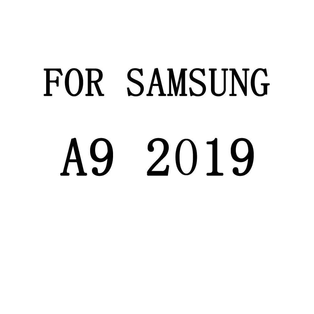 for A9 2019 CAMDEMS/500 шт. 2.5D премиум класса, закаленное стекло для samsung M10 M20 M30 M40 M50 A8 A9 A8S A9 A10 A10E A20 A20E горячая Распродажа Защитная пленка для экрана - Цвет: for A9 2019