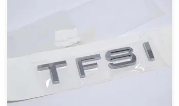 

20X Chrome Silver Letters Sticker Car Rear Trunk Sticker For TFSI Audi A6 C6 A3 A4 B8 A8 Auto Tuning Accessoies