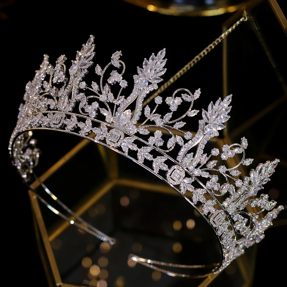 Bridal Hair Accessories Crown Wedding Party Hair Accessories Tiaras Princess Birthday Crown Wedding Dress Accessories