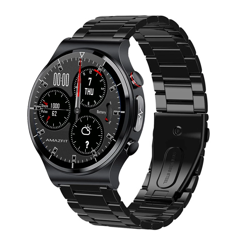 2022 New Health Smart Watch Men ECG+PPG Body Temperature Blood Oxygen Heart Rate IP68 Waterproof Wireless Charger Men Smartwatch 