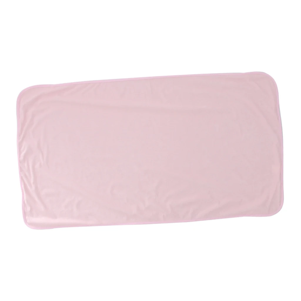 Washable Bed Sheet Elderly Incontinence Pad Underpad Protector 70x120cm Pink