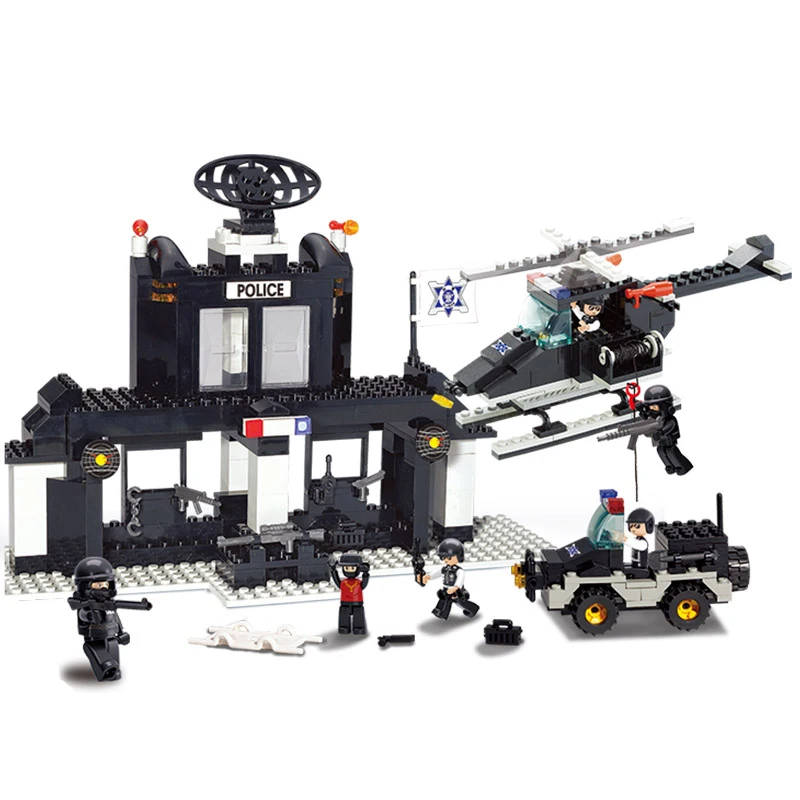 

Модельные блоки, совместимые с брендом полицейский участок, корабль, модели автомобилей, строительные блоки, игрушки, хобби для мальчиков и девочек