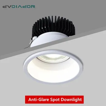 

Ultra Thin Design Downlight Led Light Ceiling Lamp Anti-glare 5W 7W 12W Spot Led Dimmable Lighting For Room Foyer Coffee Shop