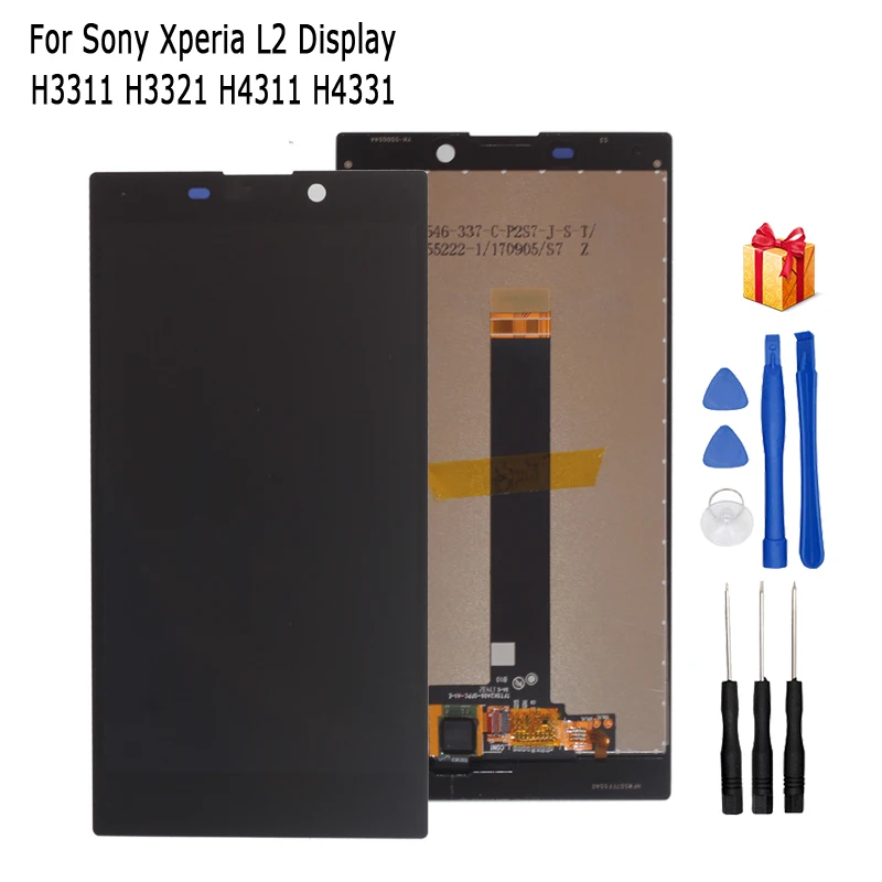 

For Sony Xperia L2 LCD Display Touch Screen H3311 H3321 H4311 H4331 Display For Sony L2 Display 5.5 inch Repair Parts