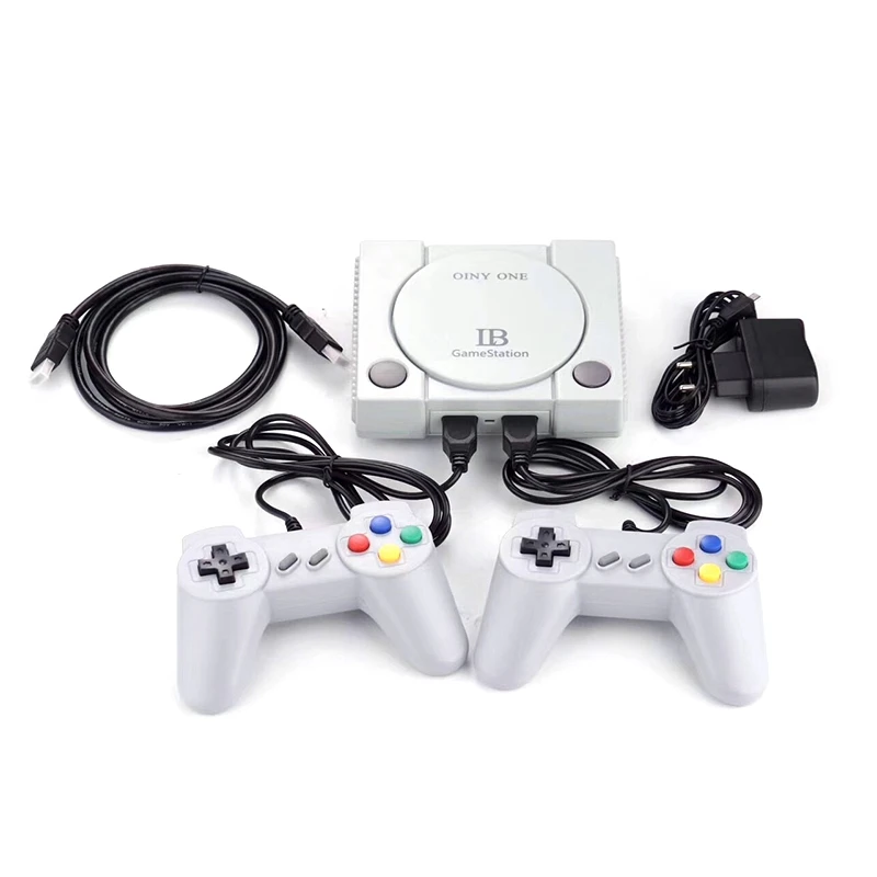 

Classic Game Console 8/16-Bit 4K for PS1 Mini 648Action Game Enthusiast Entertainment System Retro Double Battle Game Console,EU