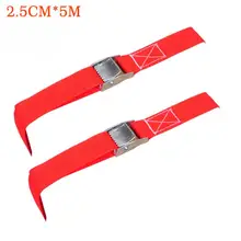 1/3/5 M 2 шт./компл. металлической пряжкой Завязывающийся пояс грузовые ремни для автомобиля, мотоцикла, велосипеда буксировочный трос сильный ремень для Чемодан сумка