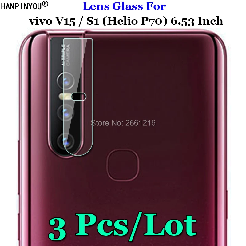 3 шт./лот для vivo V15 / S1 (Helio P70) 6 53 дюйма сверхпрозрачное мягкое закаленное стекло