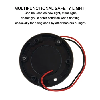 

Boat Navigation Light Yacht Lamps Rustproof Replacement Waterproof Marine