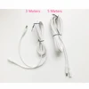 3M/5M/10M/15M/20M/30M/50M DC 12V CCTV Camera Power Cable 5.5mmx2.1mm Male Female White Extension Cord for Security Camera 3